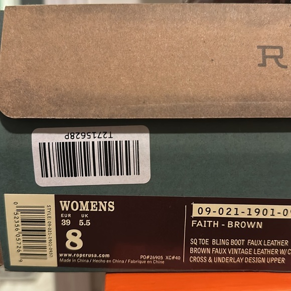 Women’s Roper boots - Picture 5 of 5